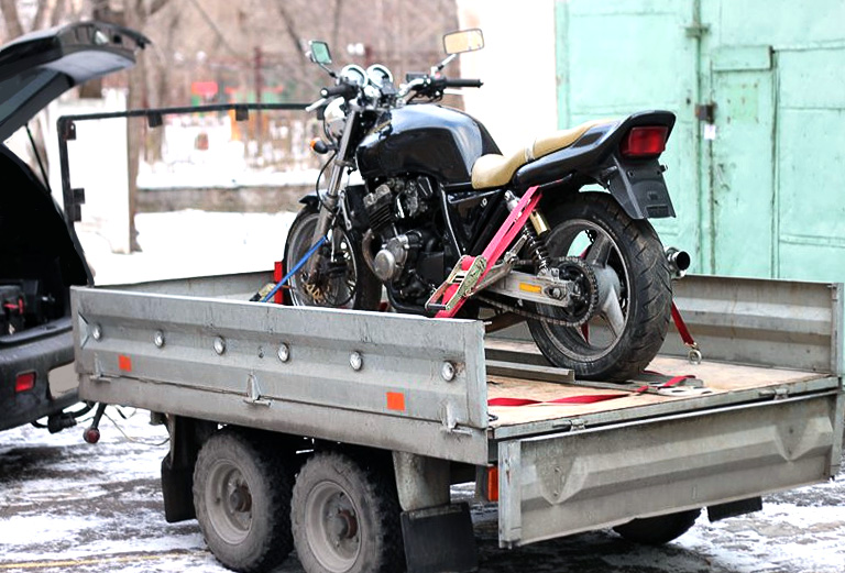 Сколько стоит перевозка мотоцикла  из Санкт-Петербург в Москва